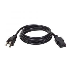Cable Alimentacion Computadora Nema 5-15P/C14 10A 18Awg 3.7M