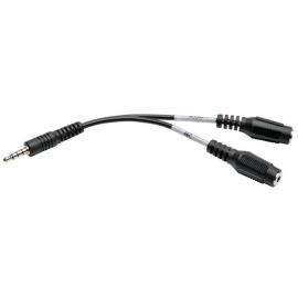 Cable Divisor 3.5Mm Audio Para Diadema 2X 3 Pines H A 4 Pines M.