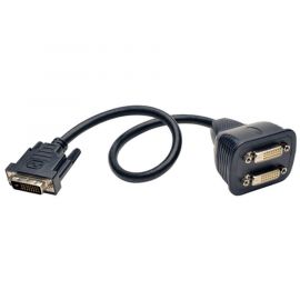 Dvi Y Splitter Cable Digital Monitors (Dvi-D M To 2X F) 1-Ft.