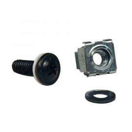 Kit De Orificos Cuadrados De Rack 50 M6 Tronillos Y Arandelas