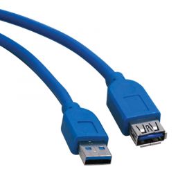 Cable De Extension Usb 3.0 Superspeed Aa M/H 3.05 M y 10 Pies