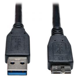 Cable Para Dispositivo Usb 3.0 A A Micro-B M/M Negro 1.83 M