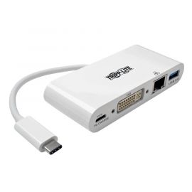 Adaptador Usb 3.1 A Dvi Usb-A Carga Usb-C Y Gigabit Ethernet