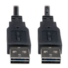 Cable Usb 2.0 Alta Velocidad Univ Reversible M/M 1.83 M y Pies