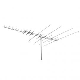 Antena Logarítmica para TV Digital (50-860 MHz) Zonas Semi Rurales.