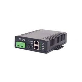 Controlador Solar POE, Entrada 12 Vcd hasta un panel solar de 125 Watts, Salida PoE pasivo en 48 Vcd hasta 20 Watts máximo.