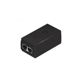 Adaptador PoE Ubiquiti de 24 VDC, 0.5 A con puerto Gigabit, compatible con airGateway