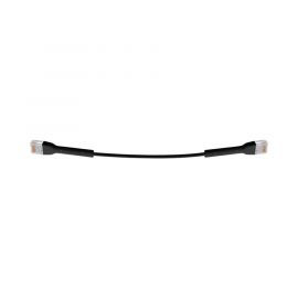 UniFi Ethernet Patch Cable Cat6 de 22 cm, color negro