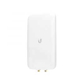 Antena sectorial simétrica UniFi, doble banda con apertura de 90° en 2.4 GHz (10 dBi) y 45° en 5 GHz (15dBi)
