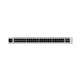 UniFi Switch USW-Pro-48-POE Gen2, Capa 3 de 48 puertos PoE 802.3at/bt + 4 puertos 1/10G SFP+, 600W, pantalla informativa