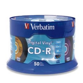 Disco CD-R VERBATIMCD-R, 700 MB, 50, 80 min