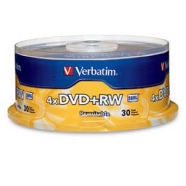 Disco DVD-R VERBATIMDVD+RW, 30