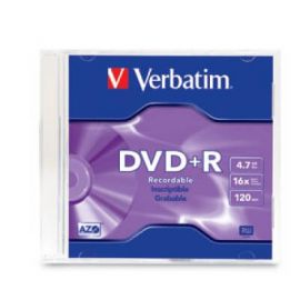 Disco DVD-R VERBATIMDVD+R, 1, 120 min