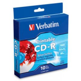Disco CD-R VERBATIMCD-R, 700 MB, 10, 52x, 80 min