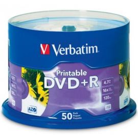 Disco DVD+R VERBATIMDVD+R, 50