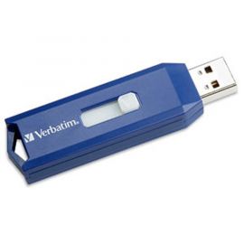 Memoria Usb 2.0 8Gb Retractil Store N Go Azul Verbatim