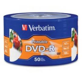 Disco DVD-R VERBATIM DVD-RDVD-R, 50, 120 min