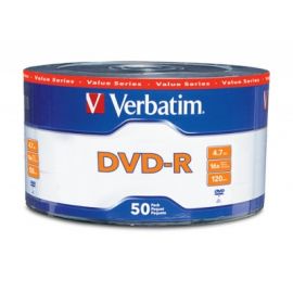 DVD-R VERBATIMDVD-R, 50 piezas, 120 min