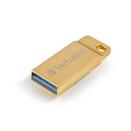 Memoria Usb 3.0 32Gb Metal Executive Risistente Al Agua Gold