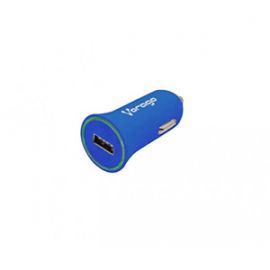 Vorago Cargador Para Auto Au-101 Con 1 Puerto Usb Azul Bolsa - Usb - Para Dispositivo Usb - 12V Dc, 24V Dc Entrada - 5V Dc/1A Salida