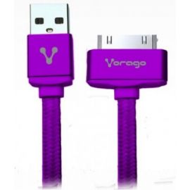 Cable USB VORAGO CAB-1181 m, Morado