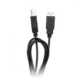 Vorago Cable Cab-104 Usb/Ab 2.0 1.5 Mts Bolsa - Extremo Prinicpal: 1 X Tipo A Macho - Extremo Secundario: 1 X Tipo B Macho