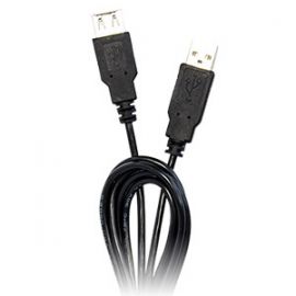 Vorago Cable De Extension Cab-105 Usb 2.0 1.5 Mts Bolsa - Extremo Prinicpal: 1 X Usb Tipo A Macho - Extremo Secundario: 1 X Usb Tipo A Hembra - Cable De Extensión - Negro 