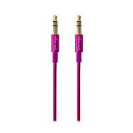 Cable de audio VORAGO CAB-1151 m, 3.5mm, 3.5mm, Rosa