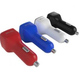 Vorago Cargador Para Auto Au-103 Con 2 Puertos Usb Negro Blister - Usb - Para Dispositivo Usb - 12V Dc, 24V Dc Entrada - 5V Dc/2.10A Salida