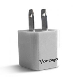 Vorago Cargador Para Pared Au-105 Con 1 Puerto Usb Negro Blister - Adaptador Universal - Usb - Para Dispositivo Usb, Smartphone, Tablet Pc - 120V Ac, 230V Ac Entrada - 5V Dc/1A Salida