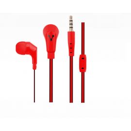 Audífono VORAGORojo, Alámbrico, 1, 2 m, 3, 5 mm