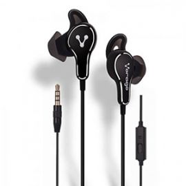 Vorago Audifonos Premium Ep-600 3.5Mm Negro Manos Libres Ctrl De Vol - Intrauditivo - 16Ohm - 20Hz A 20Khz - 120Cm Cable - Minifono 