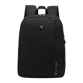 Vorago BP-201 mochila Mochila casual Negro Espuma de etil vinil acetato (EVA), Poliéster