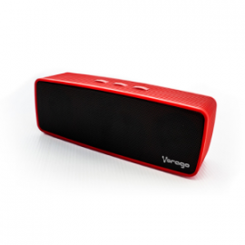 Vorago Bocinas Bsp-100 V2 Bluetooth Manos Libres Usb Fm Rojo - 150Hz A 18Khz - Batería Recargable - Usb