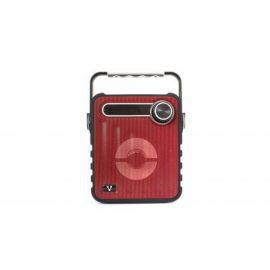 Bocinas VORAGO BSP-2005 W, Rojo, Bluetooth