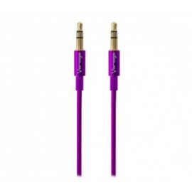 Cable auxiliar VORAGO1, 5 m, 3.5mm, 3.5mm, Morado