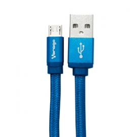 Cable Usb Vorago Cab-113 Usb 2 A Micro Usb 1Metro Bolsa Azul