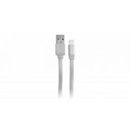 Cable Lightning VORAGO CAB-119Color blanco, 1 m, Cable Lightning