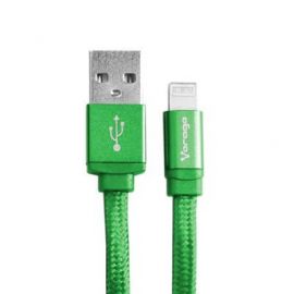 Cable Lightning VORAGO CAB-119Verde, 1 m, Cable Lightning