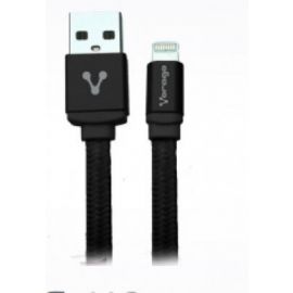 Vorago CAB-119USB A, Lightning, Macho/Macho, Derecho, Derecho, Negro