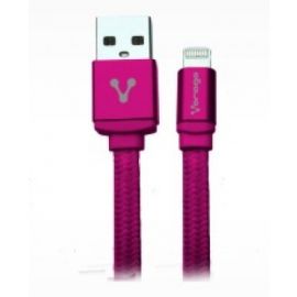 Cable Lightning VORAGO CAB-119Rosa, 1 m, Cable Lightning