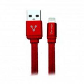 Cable Vorago Cab-119 Usb-Apple Lightning 1 Metro Bolsa Rojo