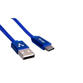 Vorago CAB-123 cable USB 1 m USB 2.0 USB A USB C Azul