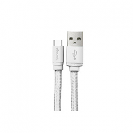 Vorago Cable Cab-123 Usb-Tipo C 1 Metro Carga Rapida Blanco - Extremo Prinicpal: 1 X Usb Tipo C Macho Usb - Extremo Secundario: 1 X Usb Tipo A Macho Usb - 480Mbit/S - Blanco