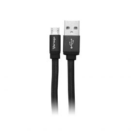 Vorago CAB-212 cable USB 2 m USB 2.0 USB A Micro-USB A Negro