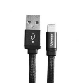 Cable USB a Lightning VORAGO CAB-213, USB, Lightning, 2 m, Negro