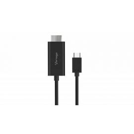 Adaptador USB Tipo C A HDMI VORAGO 1.8m 4k - USB C, HDMI, Negro