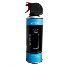 Aire comprimido Vorago 227ml VORAGO CLN-106, Negro c/ Azul, 227 ml, Aire comprimido, Limpieza de equipos, Tetrafluoroetano
