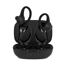 Vorago ESB-500-PLUS audífono y auriculare Auriculares Inalámbrico Gancho de oreja Llamadas/Música/Deportes/Diario Bluetooth Negro