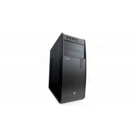 Gabinete VORAGO GAB-100, ATX, Media torre, ATX, Micro-ATX, Mini-ITX, Negro, 500 W